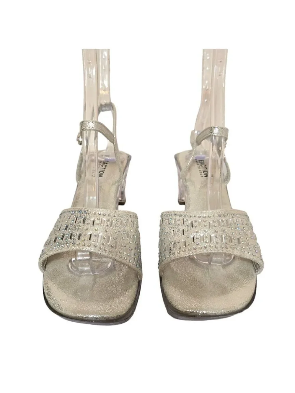 Kenneth Cole Reaction Little Girls Cinderella Shine Pump Shoe Sz 5